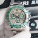 Swiss 7750 Rolex Daytona Watch The Ultimate Chronograph SS Grey Dial Green Ceramic Bezel (2)_th.jpg
